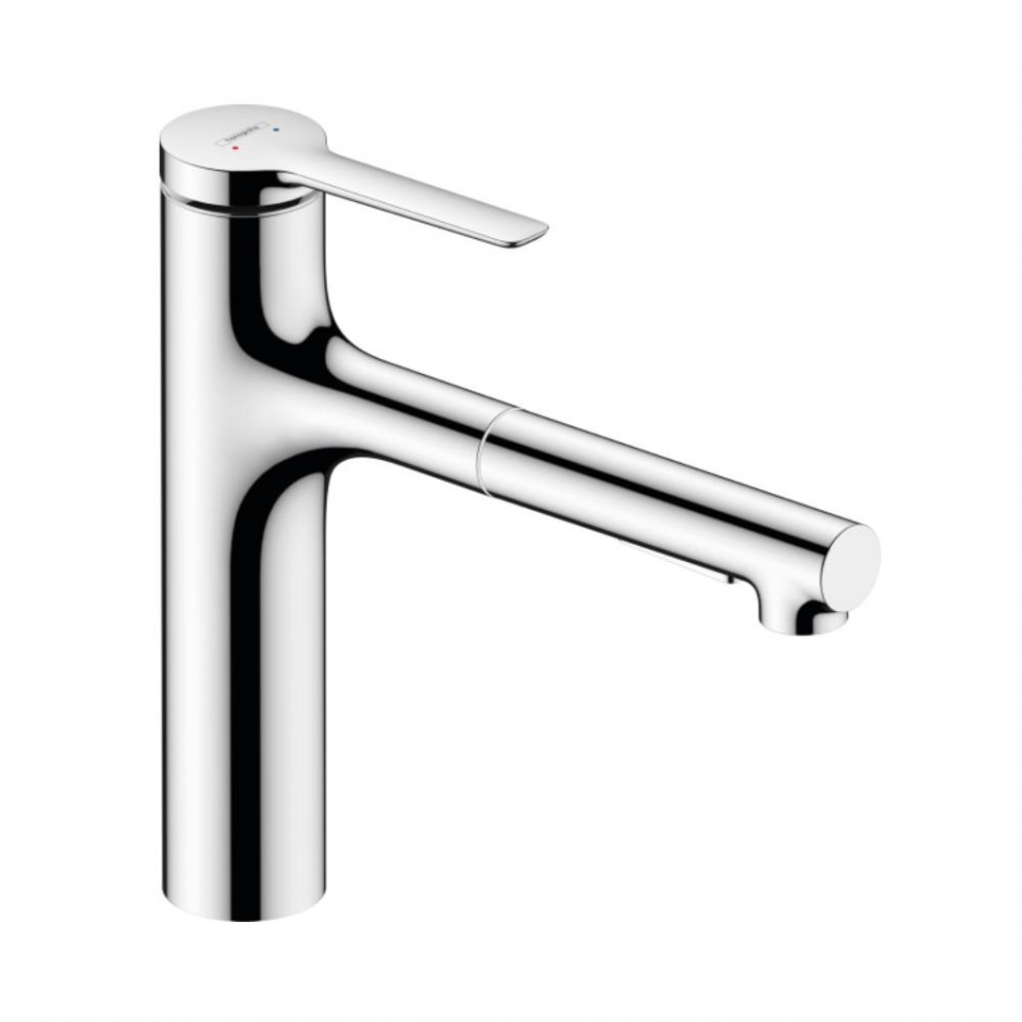 Hansgrohe Zesis M33 Bateria zlewozmywakowa, kuchenna z wyciąganą wylewką, 160, sBox lite, M chrom - 846269_O1