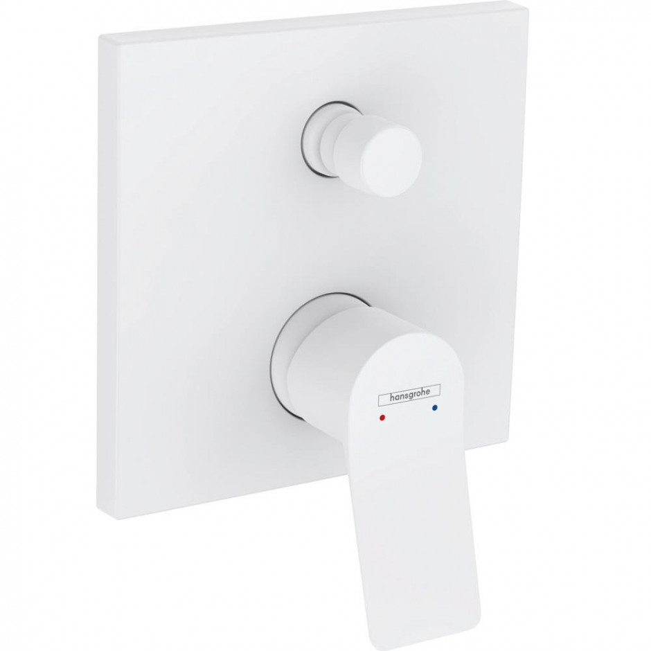 Hansgrohe Vivenis bateria wannowa podtynkowa el. zewn. biały matowy - 829104_O1