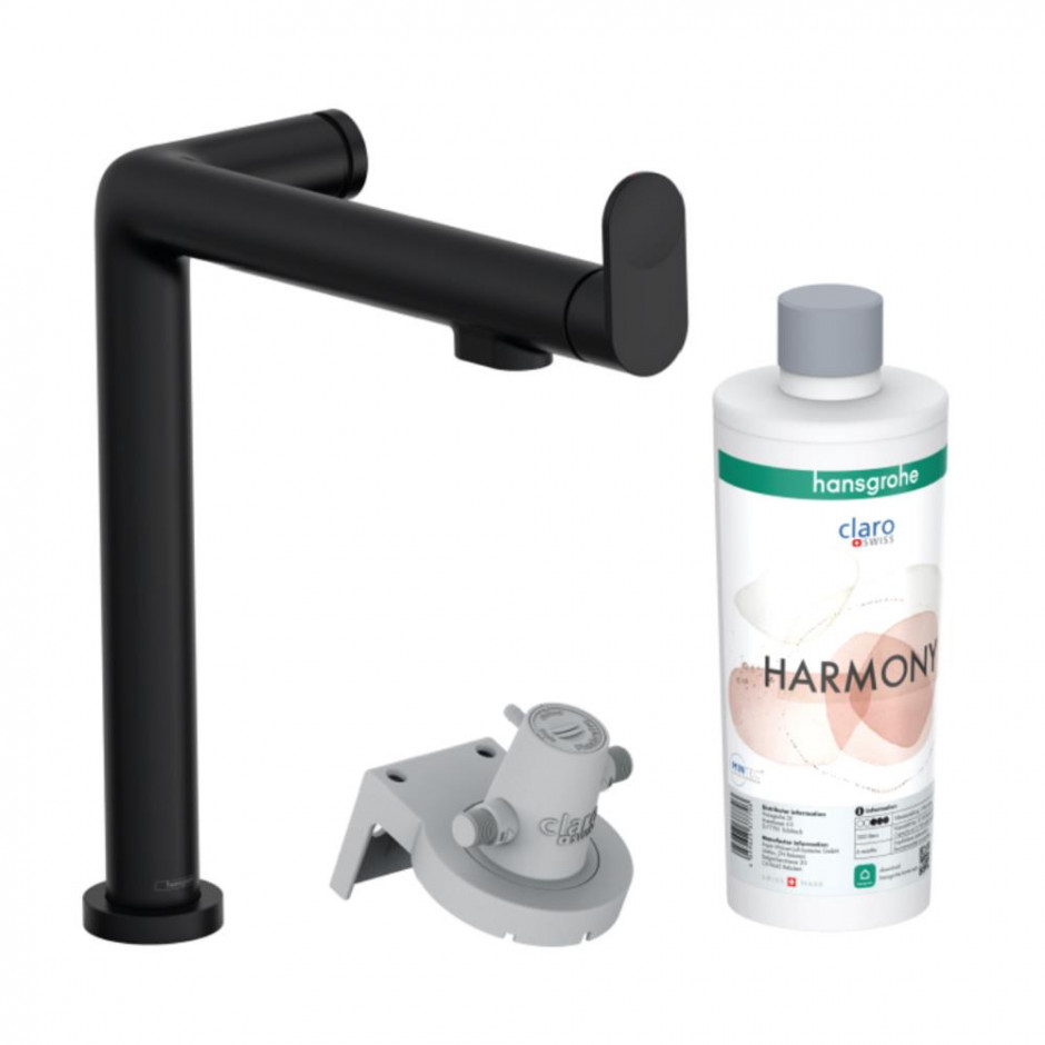 Hansgrohe Aqittura M91 FilterSystem 240 Zestaw startowy z baterią zlewozmywakową, kuchenną M czarny matowy - 846298_O1