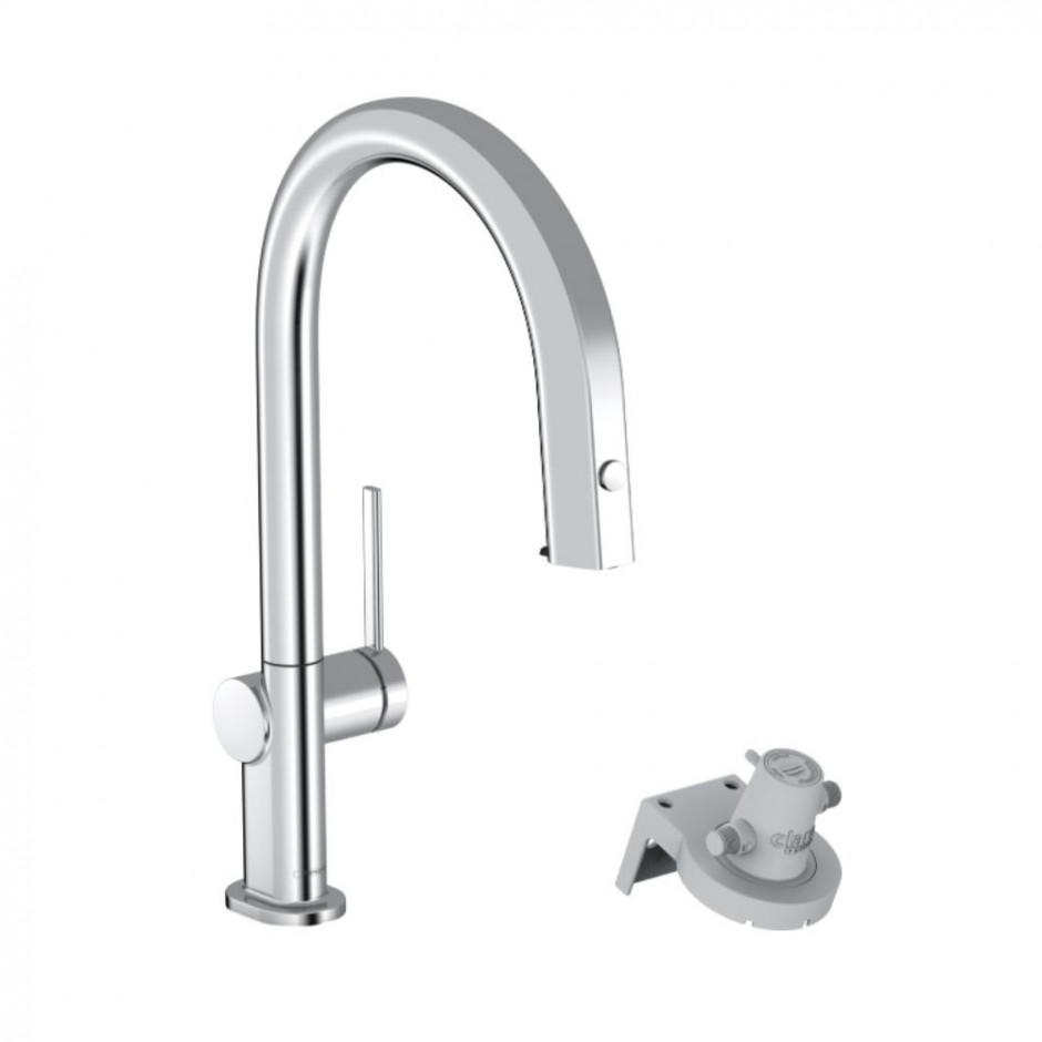 Hansgrohe Aqittura M91 FilterSystem 210 Bateria zlewozmywakowa, kuchenna z wyciąganą wylewką, sBox, M chrom - 846309_O1