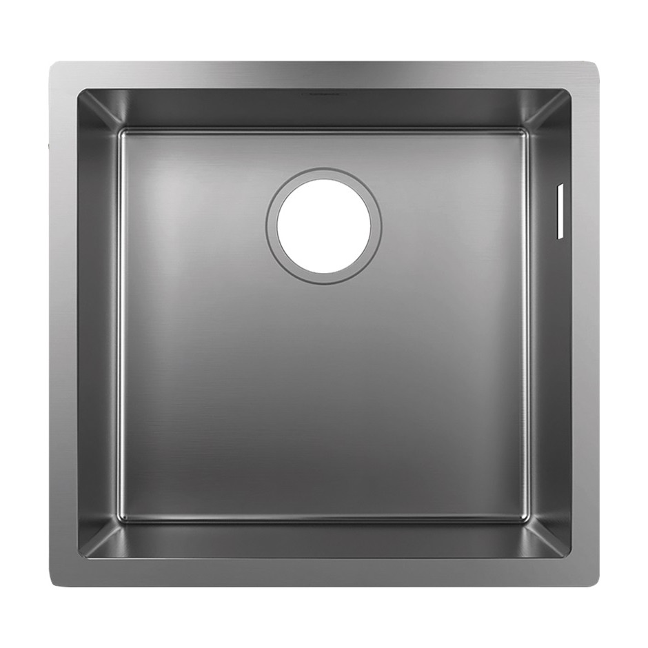 Hansgrohe S71 Zlewozmywak podblatowy 400 Stal Szlachetna