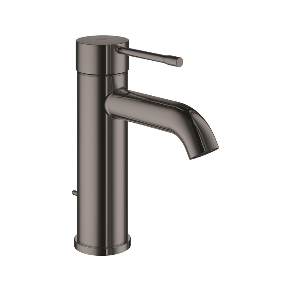 Grohe Essence Bateria umywalkowa S z cięgłem hard graphite