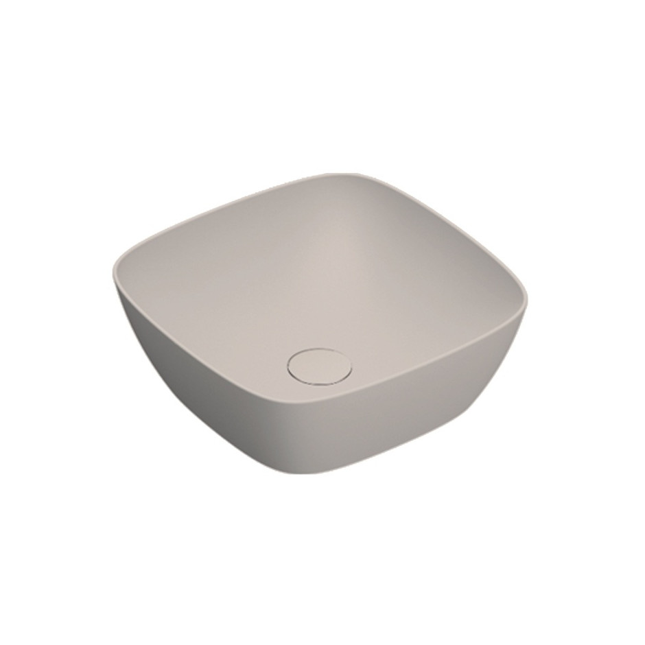 Catalano Alvea umywalka 40x40 nablatowa jedwab mat