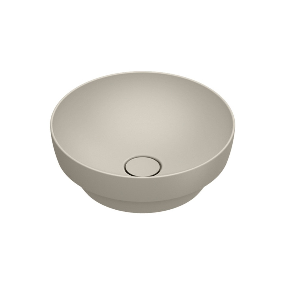 Catalano Sfera umywalka 40x40 nablatowa/wpuszczana Piaskowy mat