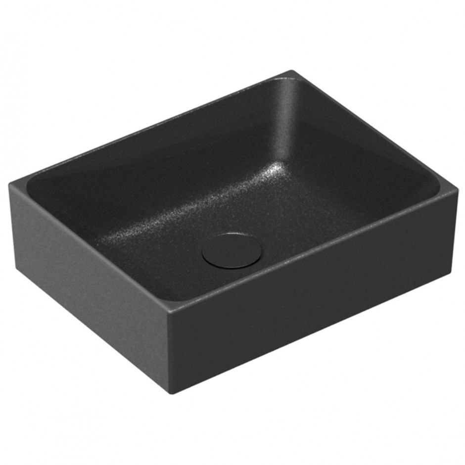Catalano Premium umywalka 45x35 nablatowa czarny mat 14535ZENS