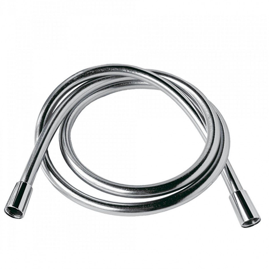 Tres wąż prysznicowy 2,00 m średnica 14,5 mm z końcówkami przeciwskrętnymi satynowy - 612766_O1