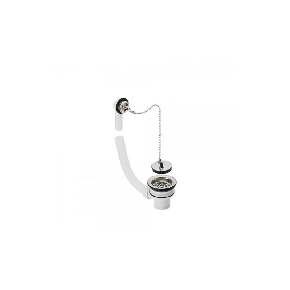 Villeroy & Boch O.novo, Zestaw przelewowy, chromowany - 11618_O1