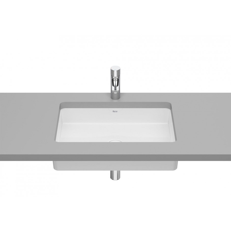 Roca Inspira Square umywalka podblatowa 54x32 biała mat - 819577_O1