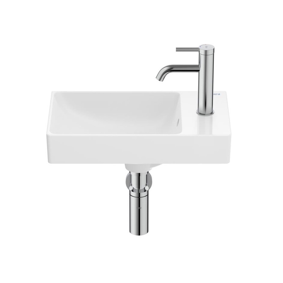 Roca Ona Umywalka ścienna prostokątna mała 45x26 cm biały - 846132_O1