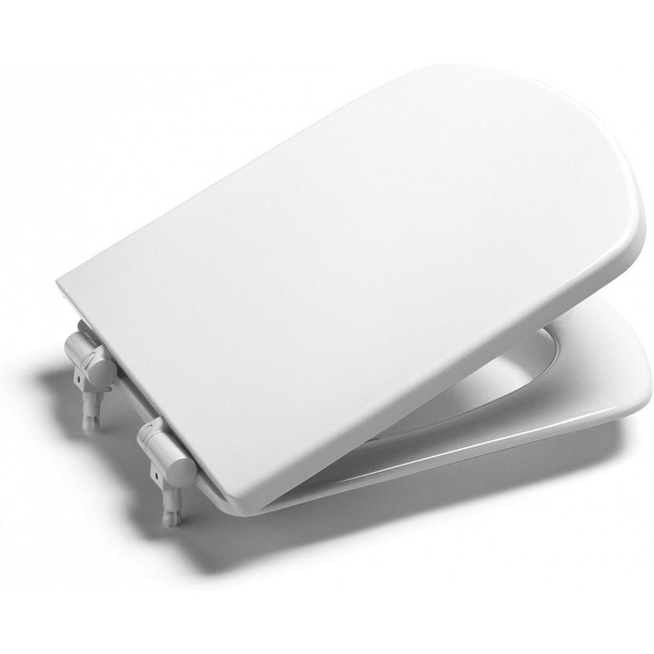 Roca Dama Senso deska WC twarda standard, biała - 841374_O1
