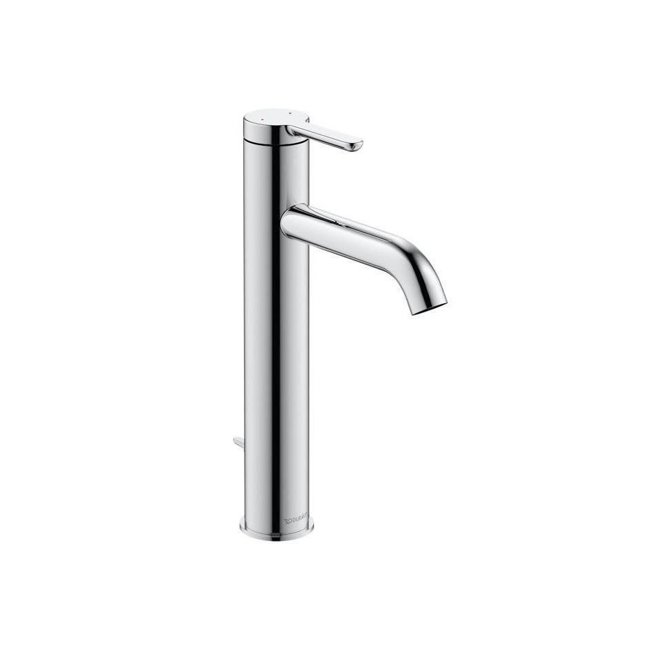 Duravit C.1 jednouchwytowa bateria umywalkowa L (262 mm) bez korka automatycznego, chrom - 729385_O1
