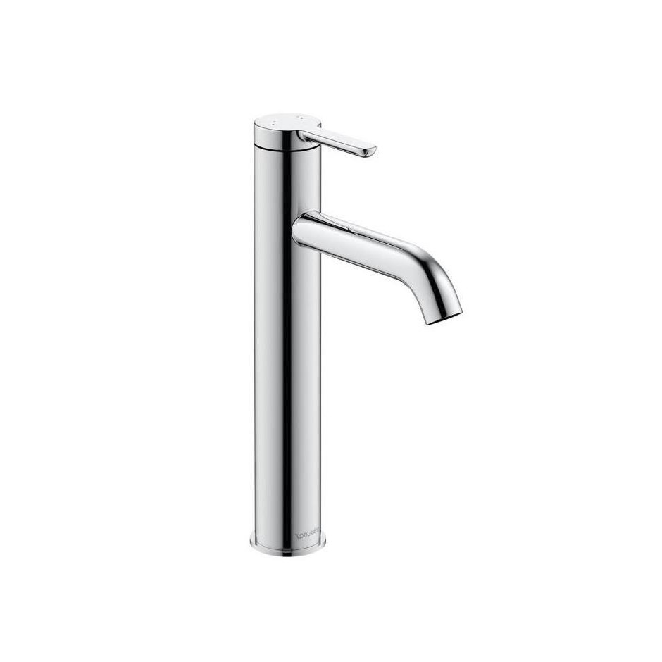 Duravit C.1 jednouchwytowa bateria umywalkowa L (262 mm) z korkiem automatycznym, chrom - 729384_O1