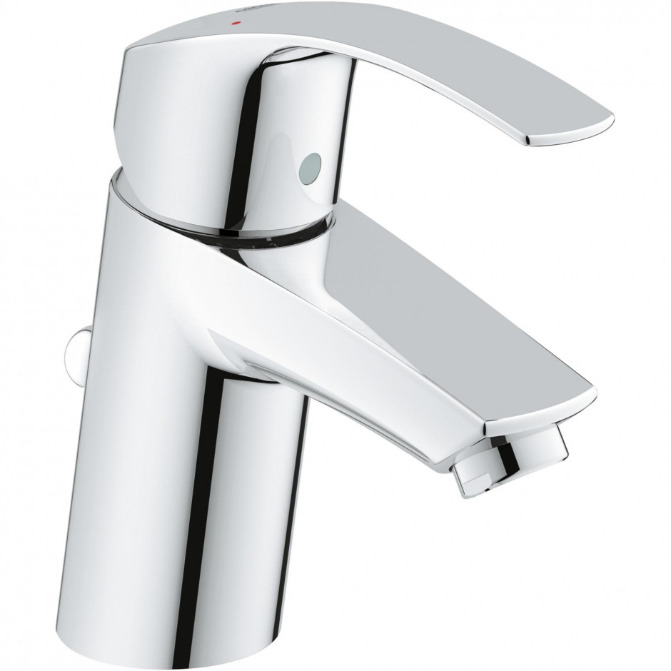 Grohe Eurosmart Zestaw baterii umywalkowa prysznicowa (33265002+33555002+27598001) chrom - 540530_O1