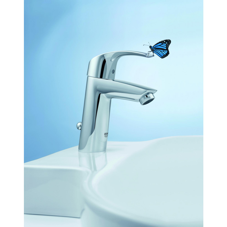 Grohe Eurosmart Zestaw baterii umywalkowa prysznicowa (33265002+33555002+27598001) chrom - 540530_O8