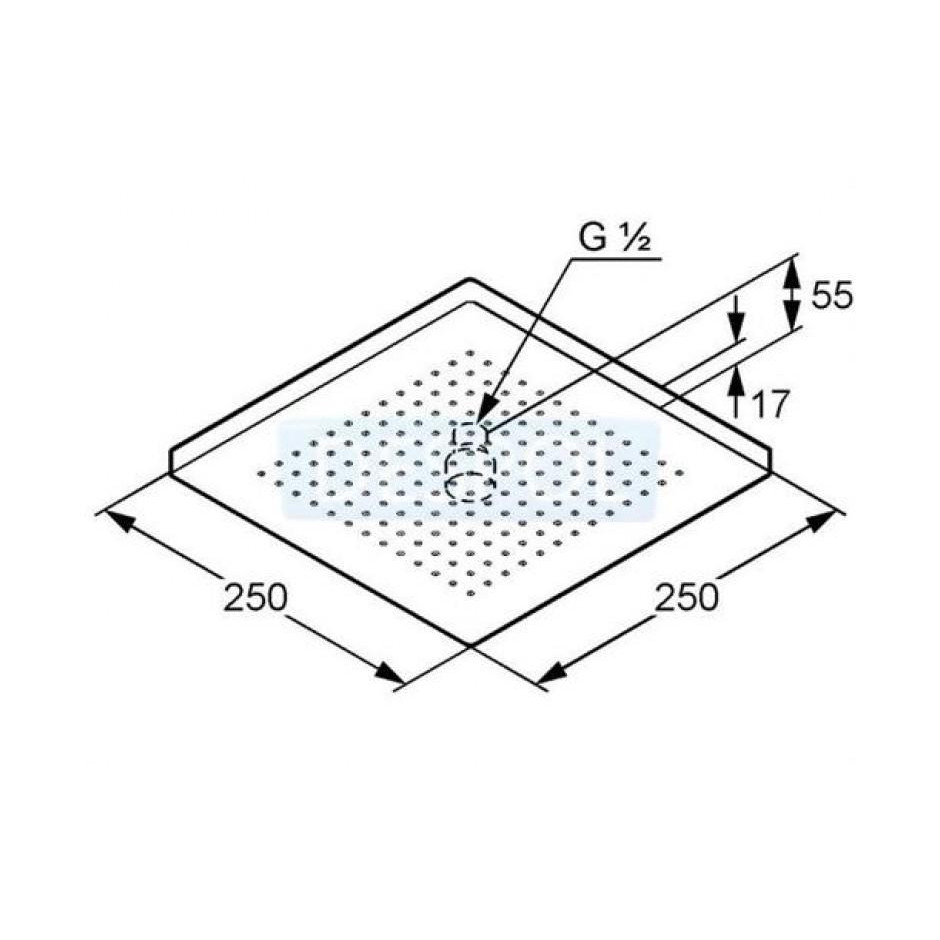 Grohe Essence bateria Zestaw prysznicowy podtynkowy, deszczownica 25cm (19285001+35501000+2760110E+28671000+6651405-00+6653105-00) - 571543_O3