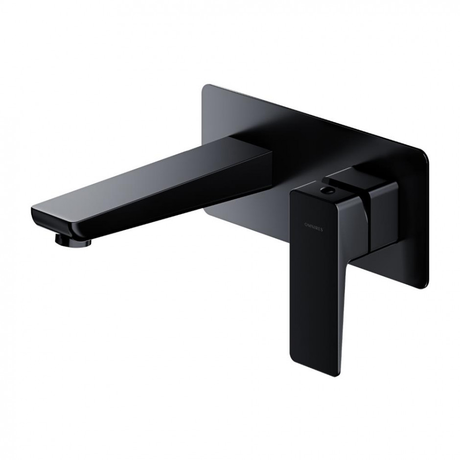 Omnires Parma bateria umywalkowa podtynkowa, czarny mat - 782723_O1