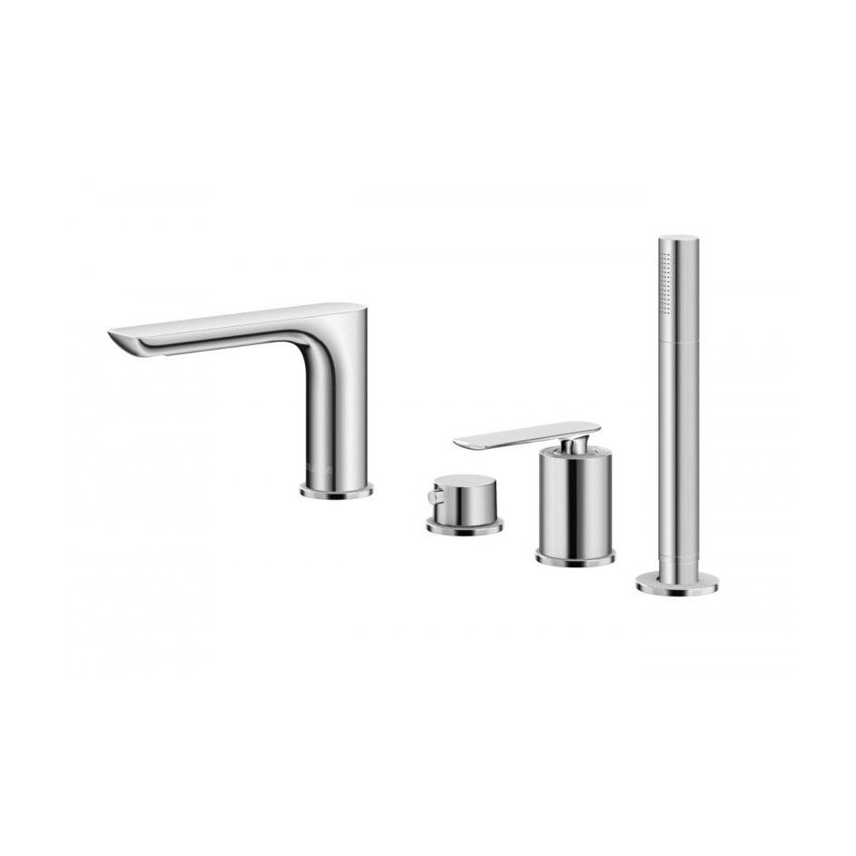 Kohlman Experience Bateria wannowa 4-otworowa Chrom - 761663_O1