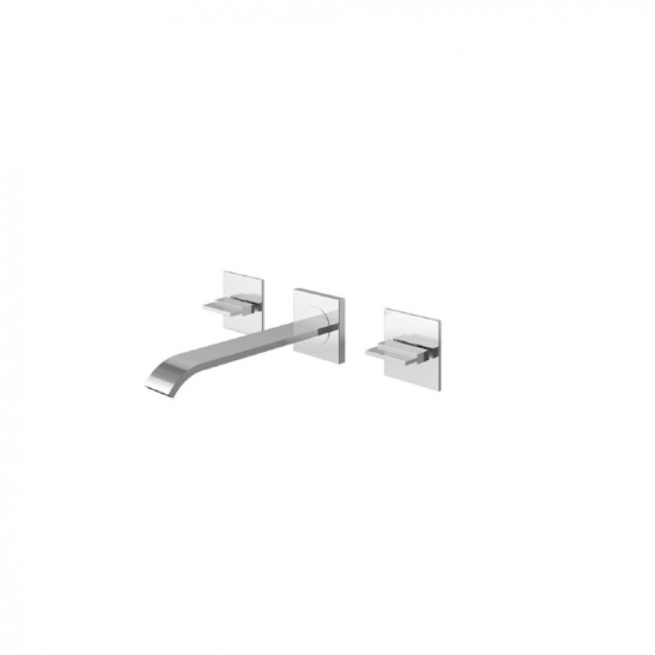 Kohlman Axis bateria umywalkowa podtynkowa 3-otworowa - 759975_O1