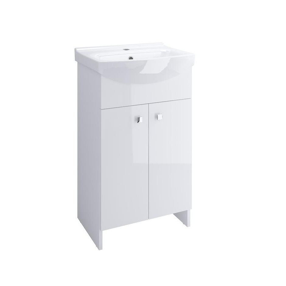 Cersanit Sati set cersania 50 biala dsm (szafka + umywalka) - 762720_O1