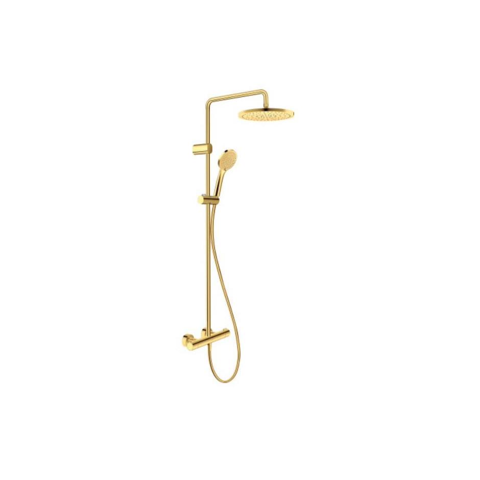 Duravit Shower Systems System prysznicowy 1000 Złoto polerowane 303x573x1124 mm - 903413_O1