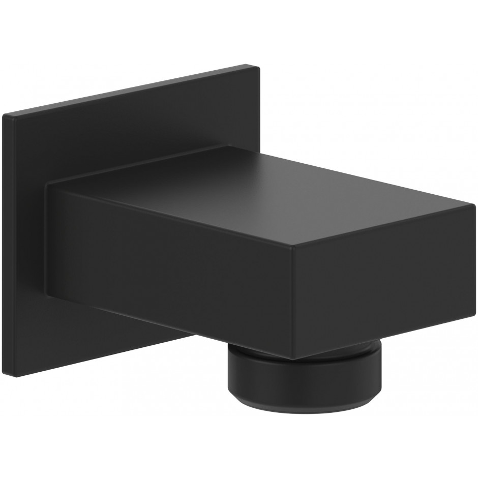 Villeroy & Boch Kolanko do montażu ściennego Matt Black - 901079_O1