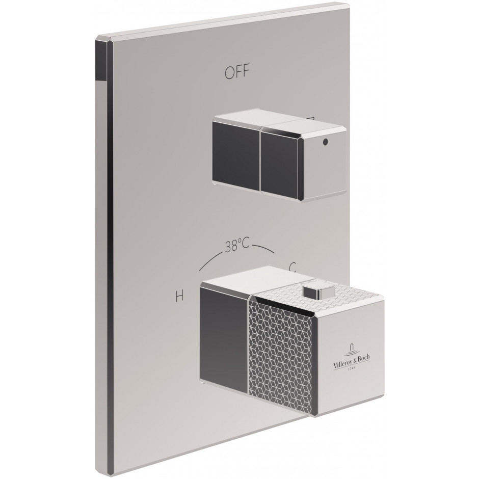 Villeroy & Boch Mettlach Termostatyczna bateria z jednodrożną regulacją przepływu Chrome - 900784_O1