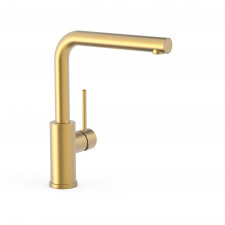 Tres Cocina Exclusive Bateria zlewozmywakowa stojąca Matowe złoto 24K - 823876_O1