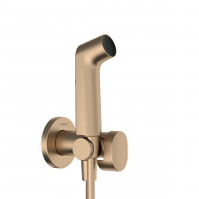 Hansgrohe Bidette S bateria bidetowa podtynkowa bidetka bidetta Brąz Szczotkowany