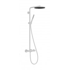 Hansgrohe Pulsify S Puro Komplet prysznicowy 260 1 jet z Ecostat Fine Biały Matowy