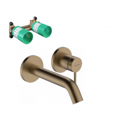 Hansgrohe Tecturis S Zestaw Bateria umywalkowa podtynkowa 2-otw. +el. wew. do baterii umywalkowej brąz szczotkowany