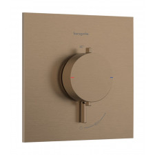 Hansgrohe Ecostat Comfort E Bateria termostatyczna do 1 odbiornika, podtynkowa Brąz Szczotkowany