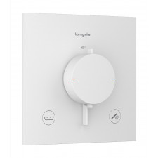 Hansgrohe Ecostat Comfort E Bateria termostatyczna do 2 odbiorników , podtynkowa Biały Matowy