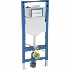 Geberit Element montażowy Duofix do wiszących misek WC, 120 cm, ze spłuczką podtynkową Sigma 12 cm, ze spłukiwaniem higi