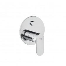Kludi X1 podtynkowa bateria wannowo natryskowa, chrom