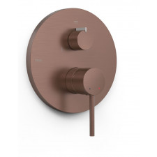 Tres Study bateria prysznicowa podtynkowa 3-drożna Rapid-box Volcanic