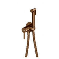Kohlman Axel Brushed Copper Bateria bidetowa podtynkowa