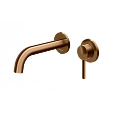 Kohlman Axel Brushed Copper Podtynkowa bateria umywalkowa