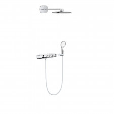 Grohe Rainshower System SmartControl 360 DUO kompletny zestaw natryskowy termostatyczny moon white - 755863_O1