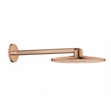 Grohe Deszczownica z ramieniem 43 cm, 2 strumienie, warm sunset RainShower SmartActive - 798159_O1