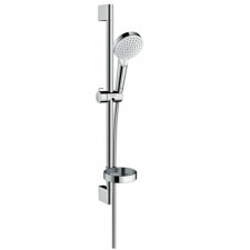 Hansgrohe Zestaw prysznicowy Crometta Vario Unica 0,65m z mydelniczką Casetta, biały/chrom - 688959_O1