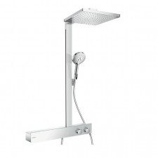 Hansgrohe Raindance E Zestaw natynkowy z termostatem i deszczownnicą 30x30 półka 62 chrom - 739849_O1