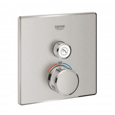 Grohe Groherohtherm SmartControl bateria termostatyczna do obsługi jednego wyjścia wody, stal nierdzewna - 820500_O1
