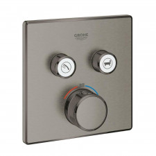 Grohe Grohtherm SmartControl Bateria wannowo-prysznicowa termostatyczna podtynkowa Grohe StarLight brushed hard graphite - 798244_O1