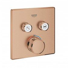 Grohe GROHTHERM SMARTCONTROL BATERIA TERMOSTATYCZNA DO OBSŁUGI DWÓCH WYJŚĆ WODY brushed warm sunset - 798245_O1
