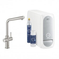 Grohe Blue Home bateria kuchenna filtruje chłodzi i gazuje wodę Stal szlachetna - 793553_O1