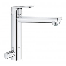 GROHE BauLoop - Jednouchwytowa bateria kuchenna w rozmiarze M z zaworem odcinającym - 820578_O1