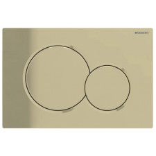 Geberit Sigma 01 Przycisk przedni do UP300 24,6x16,4 edelmessing