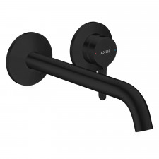Axor One Bateria umywalkowa podtynkowa z wylewką 220 mm czarny mat - 840569_O1