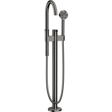 Axor One bateria wannowa do montażu w podłodze czarny chrom polerowany - 858171_O1