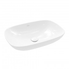 Villeroy & Boch Loop & Friends Umywalka stojąca na blacie 560 x 380 mm Weiss Alpin CeramicPlus - 828225_O1